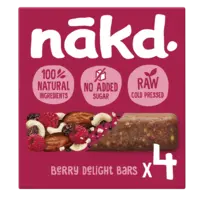 Nakd. Berry delight bars
