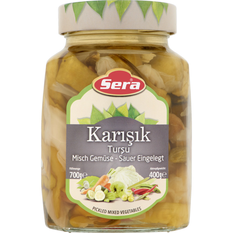 Een afbeelding van Sera Karisik Tursu (gemengde groente in zuur)