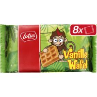 Een afbeelding van Lotus Wafels vanille aap