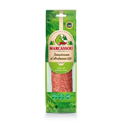 pdp-image-Marcassou Saucisson d'Ardenne zonder look bel