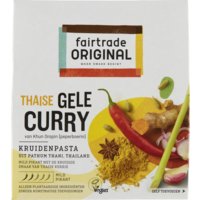 Een afbeelding van Fairtrade Original Kruidenpasta gele curry