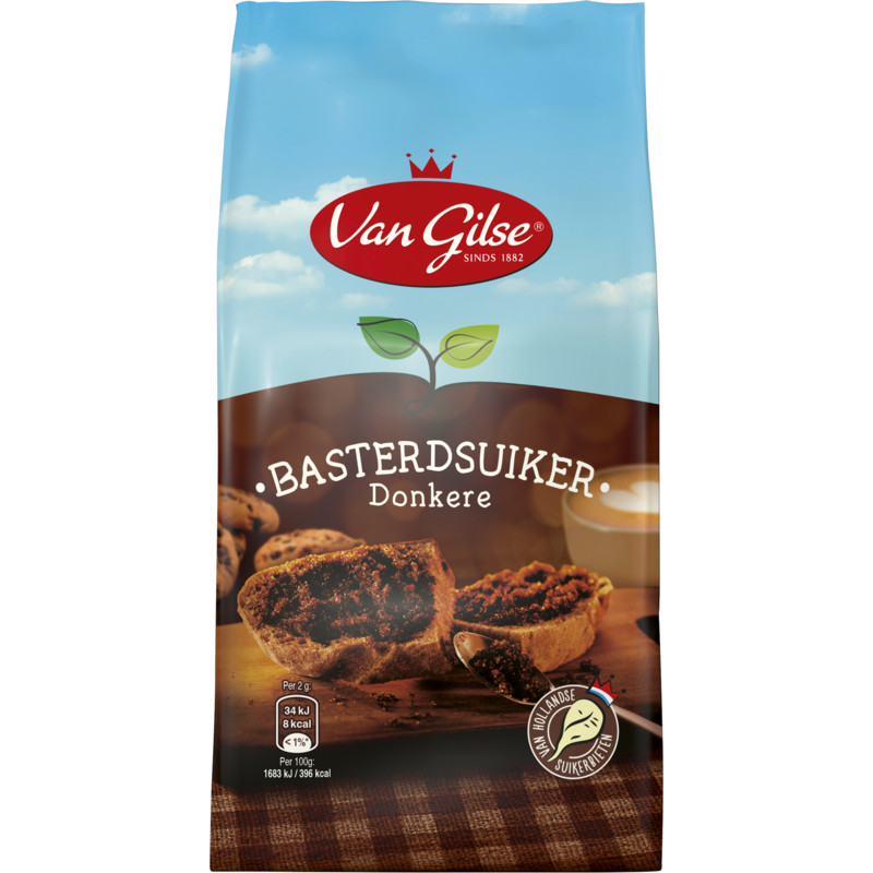Een afbeelding van Van Gilse Donkere basterdsuiker