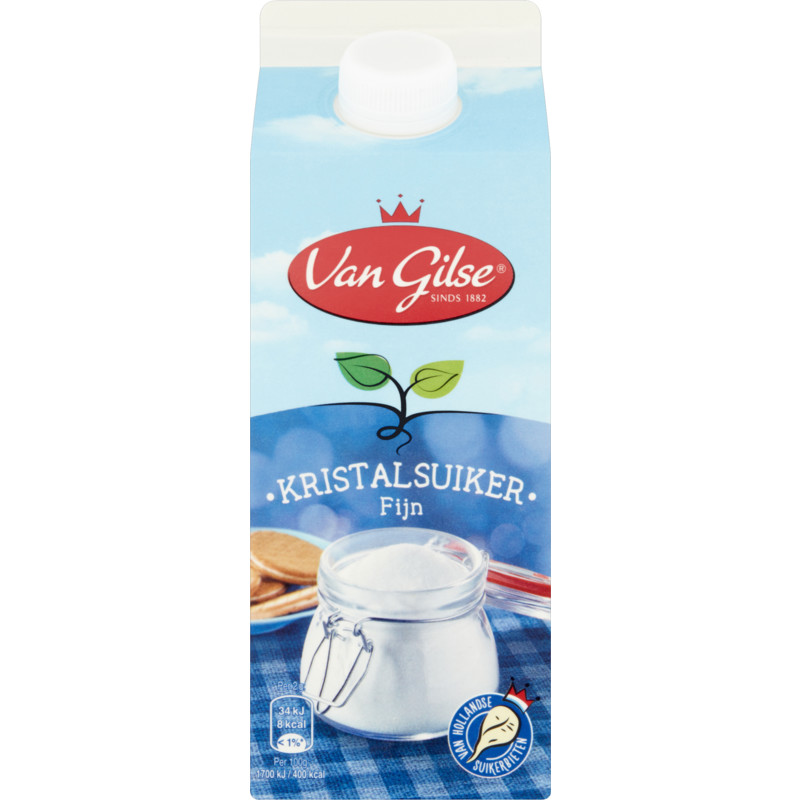 Een afbeelding van Van Gilse Kristalsuiker fijn