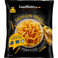 Homestyle skin-on fries