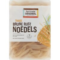 Thaise bruine rijst noedels