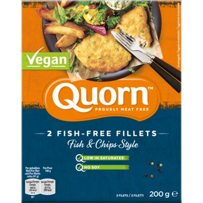 pdp-image-Quorn 2 Fish-Free Fillets Fish&Chips
