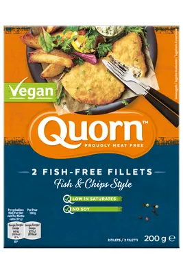 pdp-image-Quorn 2 Fish-Free Fillets Fish&Chips