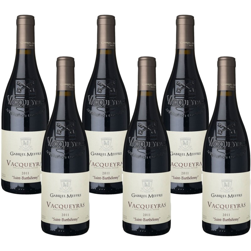 Een afbeelding van Gabriel Meffre Vacqueyras Saint-Barthélémy doos