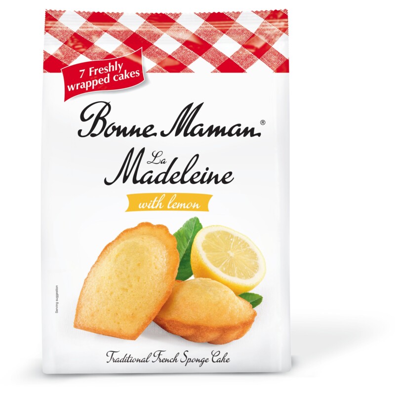 Een afbeelding van Bonne Maman Madeleine citroen
