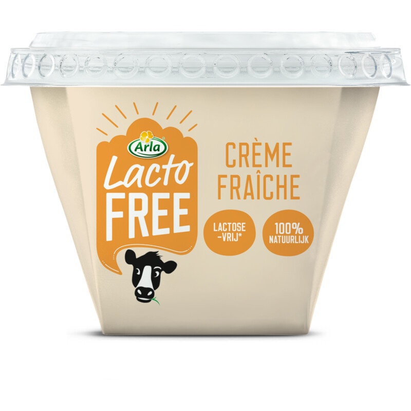 Een afbeelding van Arla Lactofree crème fraîche