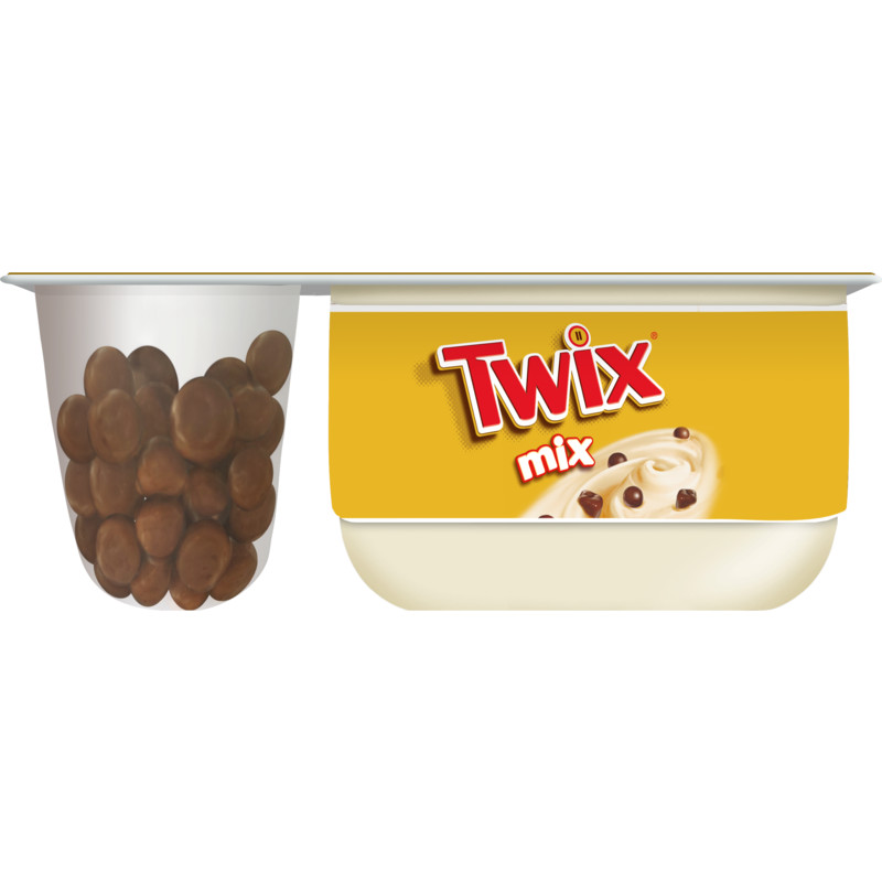 Een afbeelding van Danone Twix mix yoghurt