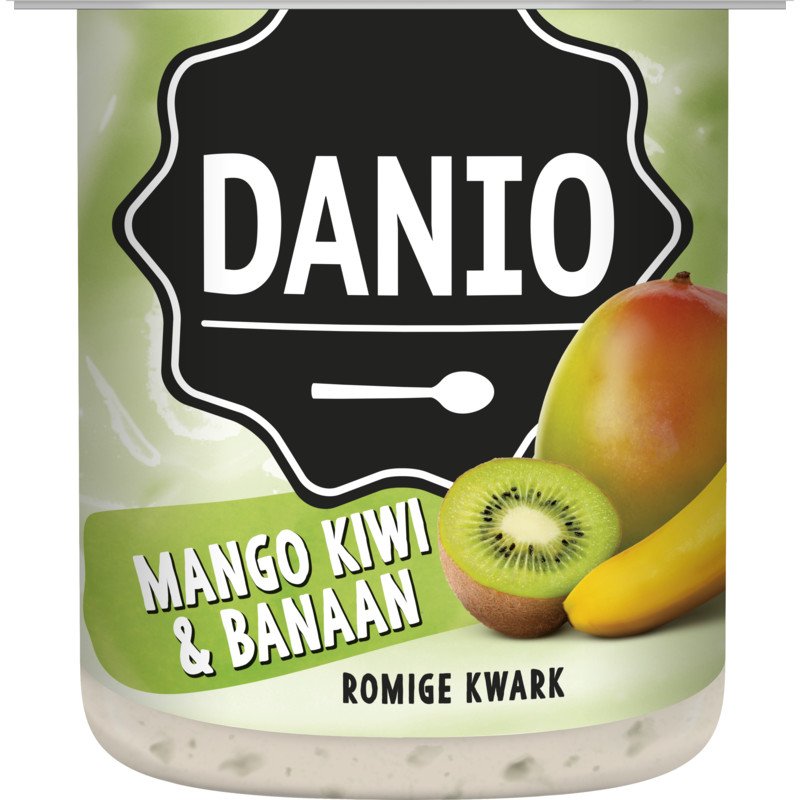 Een afbeelding van Danio Romige kwark mango kiwi banaan