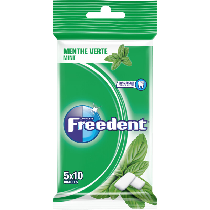 Freedent Mint Multipack 5-pack bestellen | Albert Heijn