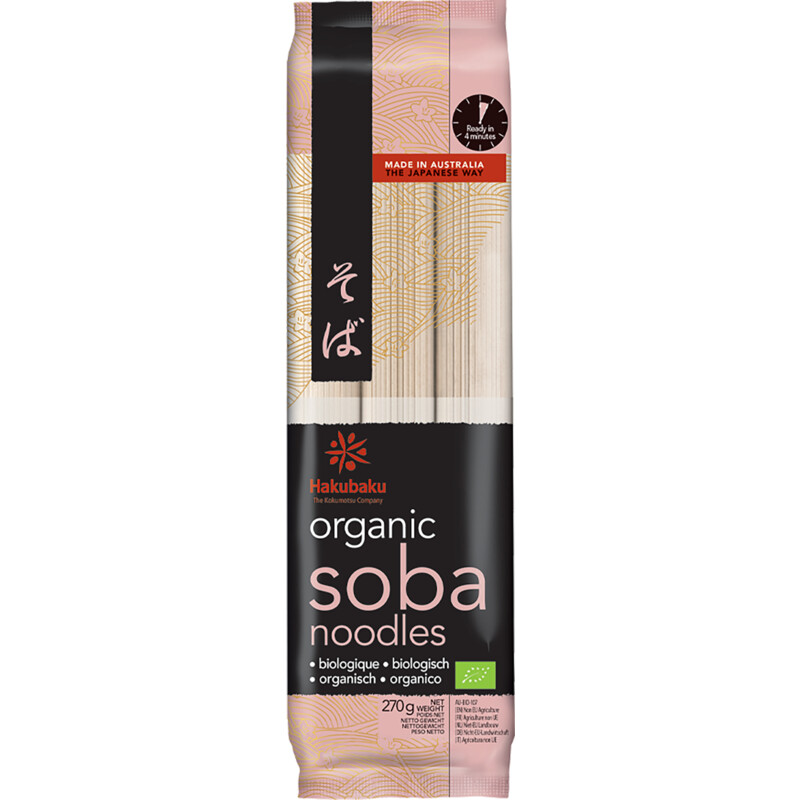Een afbeelding van Hakubaku Organic soba noodles