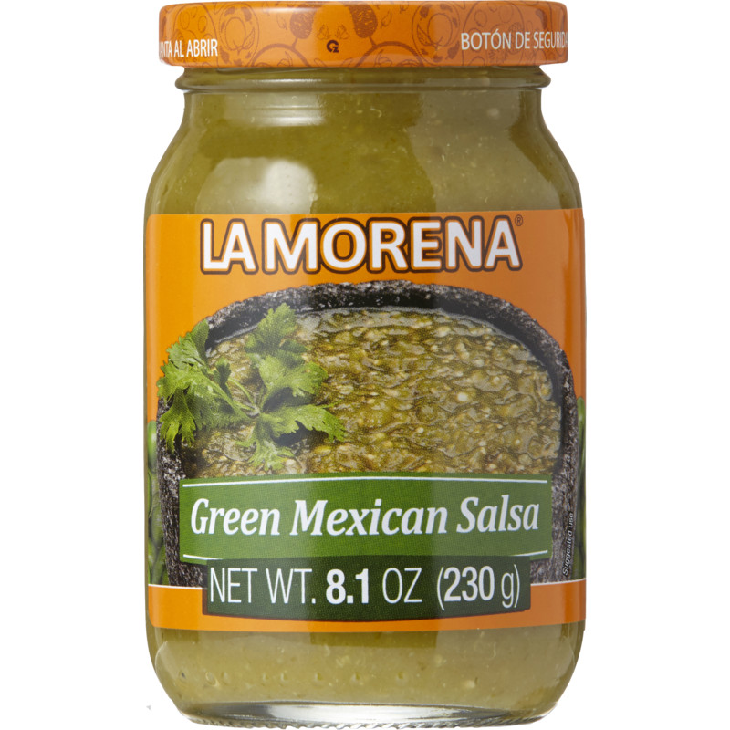 Een afbeelding van La Morena Mexican green salsa
