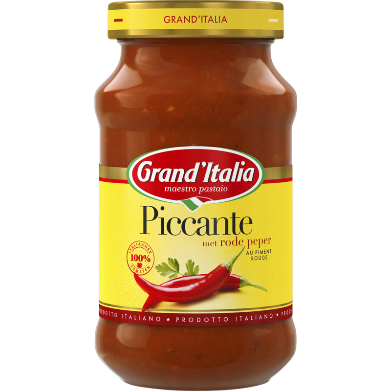 Een afbeelding van Grand' Italia Piccante met rode peper