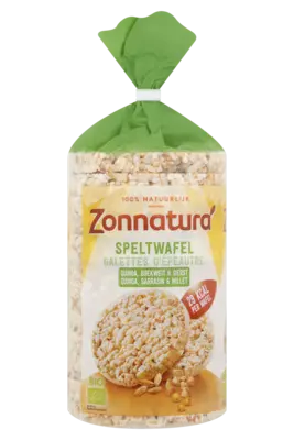 pdp-image-Zonnatura speltwafel met quinoa 100g