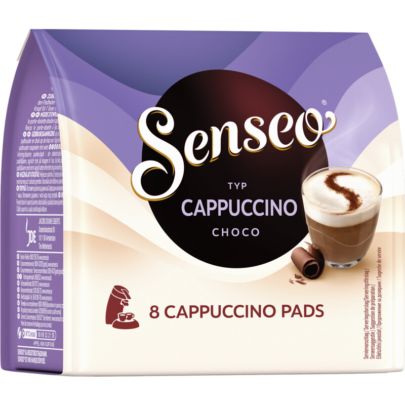 Een afbeelding van Senseo Cappuccino choco pads