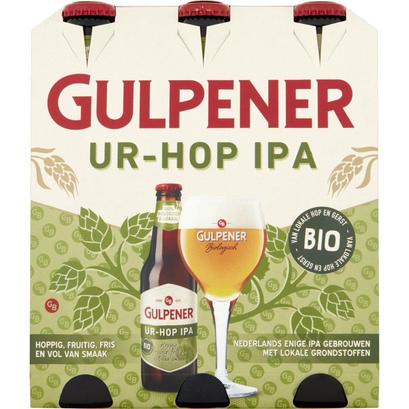 Een afbeelding van Gulpener Ur-hop IPA 6-pack