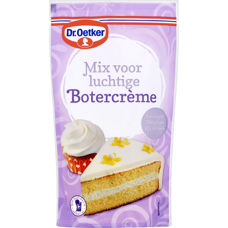 Een afbeelding van Dr. Oetker Mix luchtige botercreme
