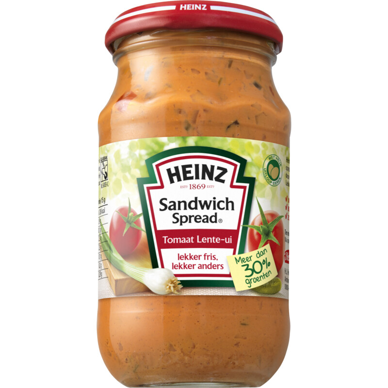 Heinz Sandwich spread tomaat lente-ui