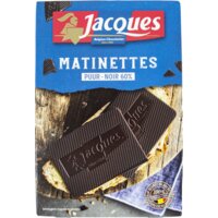 Een afbeelding van Jacques Dark chocolate 60% matinettes