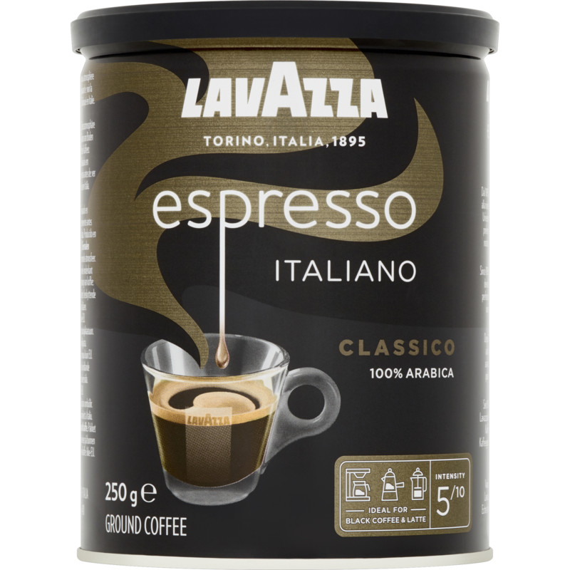 Een afbeelding van Lavazza Espresso Italiano classico filterkoffie