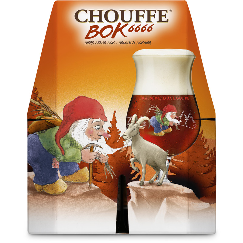 Een afbeelding van La Chouffe Bok 6666 4-pack
