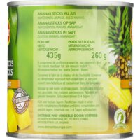 Een afbeelding van Del Monte Ananassticks op sap