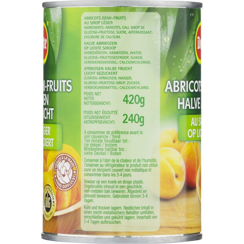 Een afbeelding van Del Monte Halve abrikozen op lichte siroop