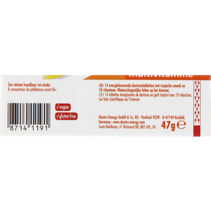 Een afbeelding van Dextro Energy multivitamine