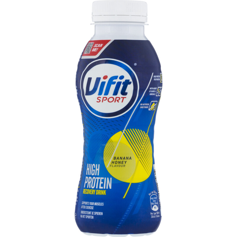 Vifit Sport Banana honey 330ml bestellen | Albert Heijn