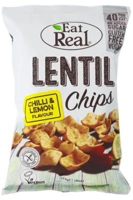 pdp-image-Eat Real Lentil Chips Chili& Lemon 113g