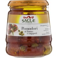 Een afbeelding van Sacla Pomodori al forno capperi