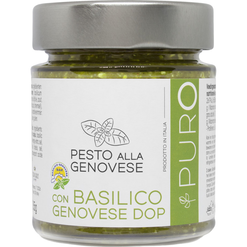 Een afbeelding van Puro Pesto alla Genovese con basil DOP