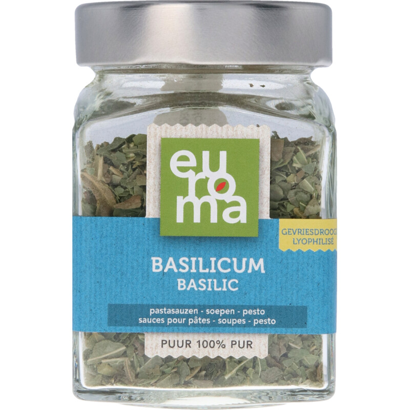 Een afbeelding van Euroma Basilicum vriesdroog