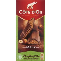 Een afbeelding van Côte d'Or Bonbonbloc chocolade reep melk hazelnoot