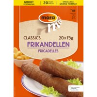Een afbeelding van Mora Classics frikandellen grootverpakking