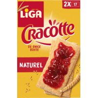 Een afbeelding van Liga Cracotte crackers naturel