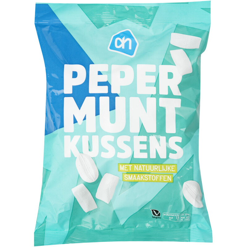Een afbeelding van AH Pepermunt kussens