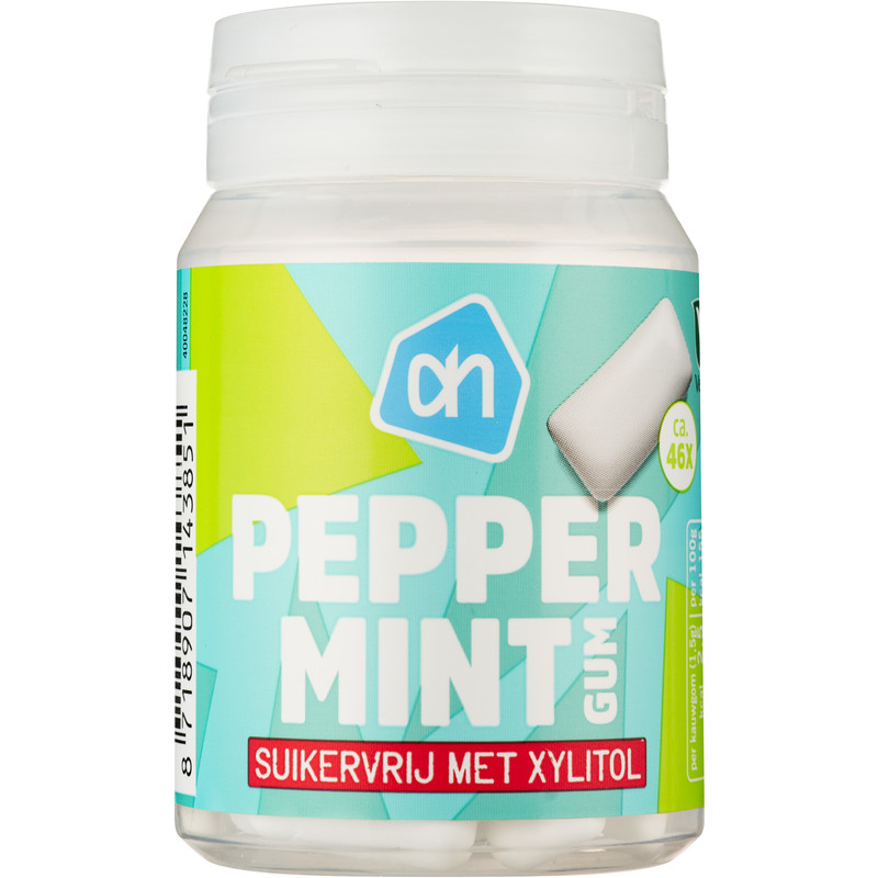 Een afbeelding van AH Peppermint gum suikervrij