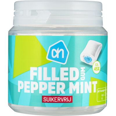 pdp-image-AH Filled peppermint kauwgom suikervrij