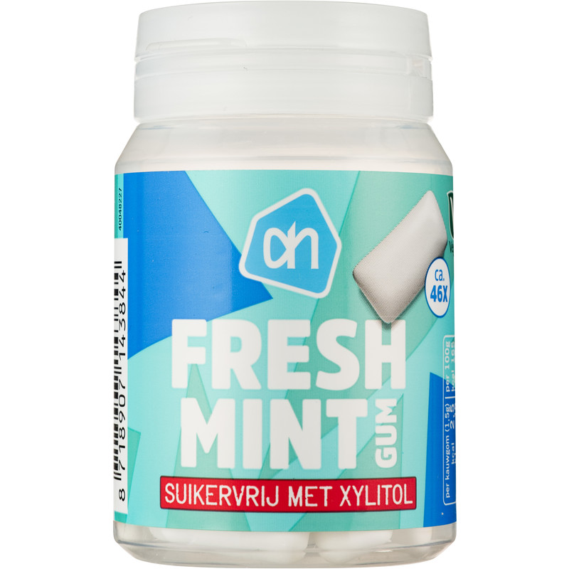 Een afbeelding van AH Fresh mint gum suikervrij
