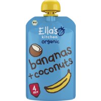 Een afbeelding van Ella's kitchen Bananen + kokos 4+ bio