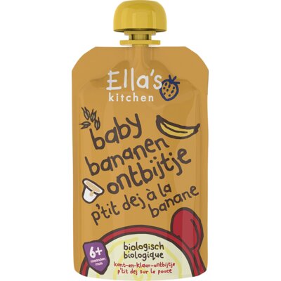 pdp-image-Ella's kitchen Baby bananen ontbijtje 6m+ bio
