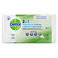 Dettol 2 in 1 hygiënische doekjes