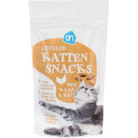Afbeelding van Gevulde kattensnacks met kaas en kip