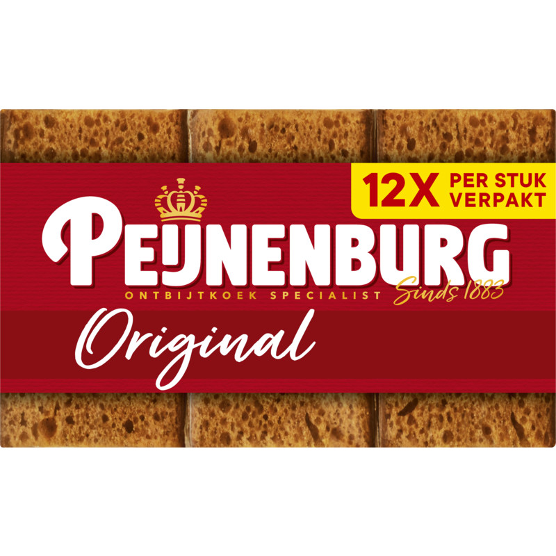Een afbeelding van Peijnenburg Ontbijtkoek original per stuk verpakt