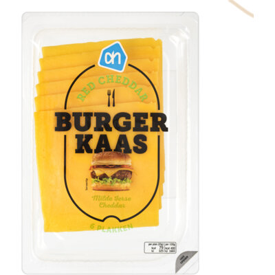 pdp-image-AH Burgerkaas rode cheddar plakken