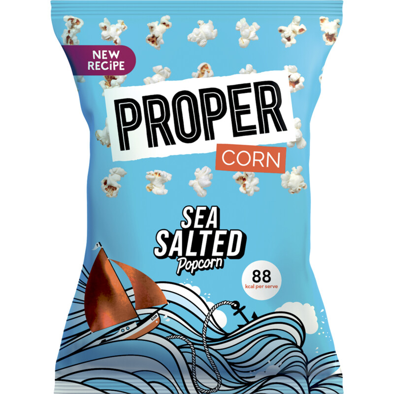 Een afbeelding van Proper Sea salted popcorn
